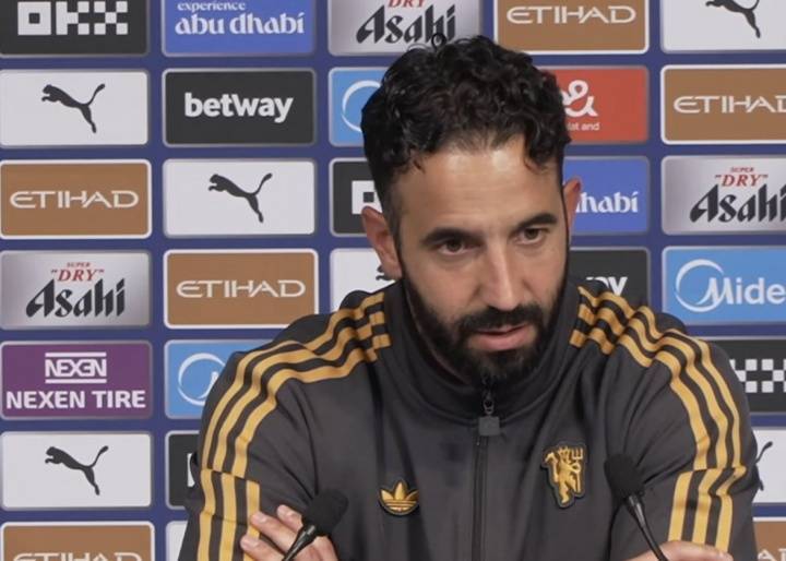 自信!阿莫林:战术没有问题 踢阿森纳时让B费踢双中场也踢得不错